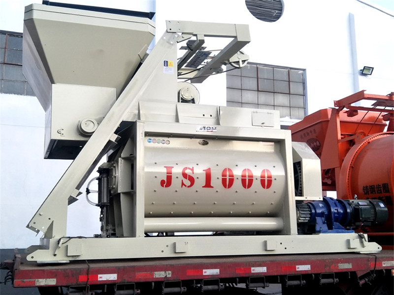 JS1000强制式混凝土搅拌机如何维修？说明以下问题的维修方法